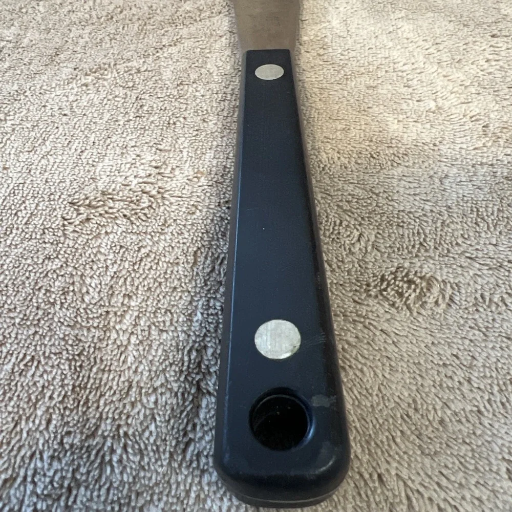 Vintage Flint Vanadium Stainless Icing Spreader Spatula Black Handle ECKO‎ USA